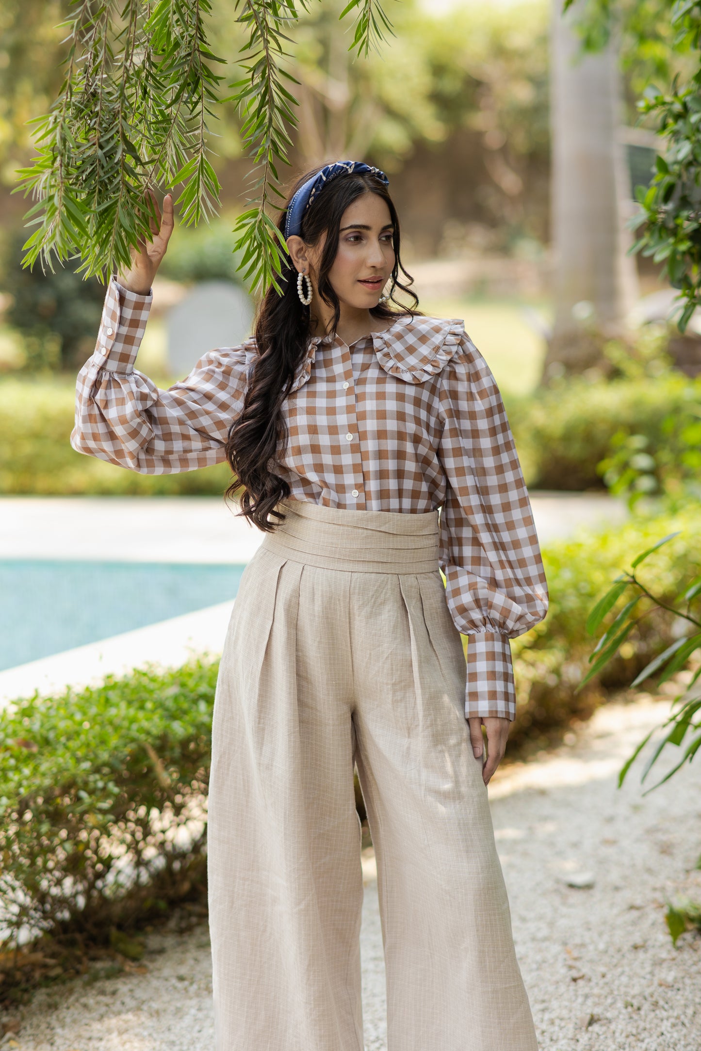 SHADOW LINEN PANTS