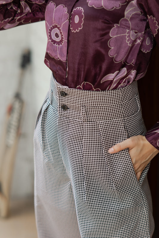 Eleganza High Waist Trousers
