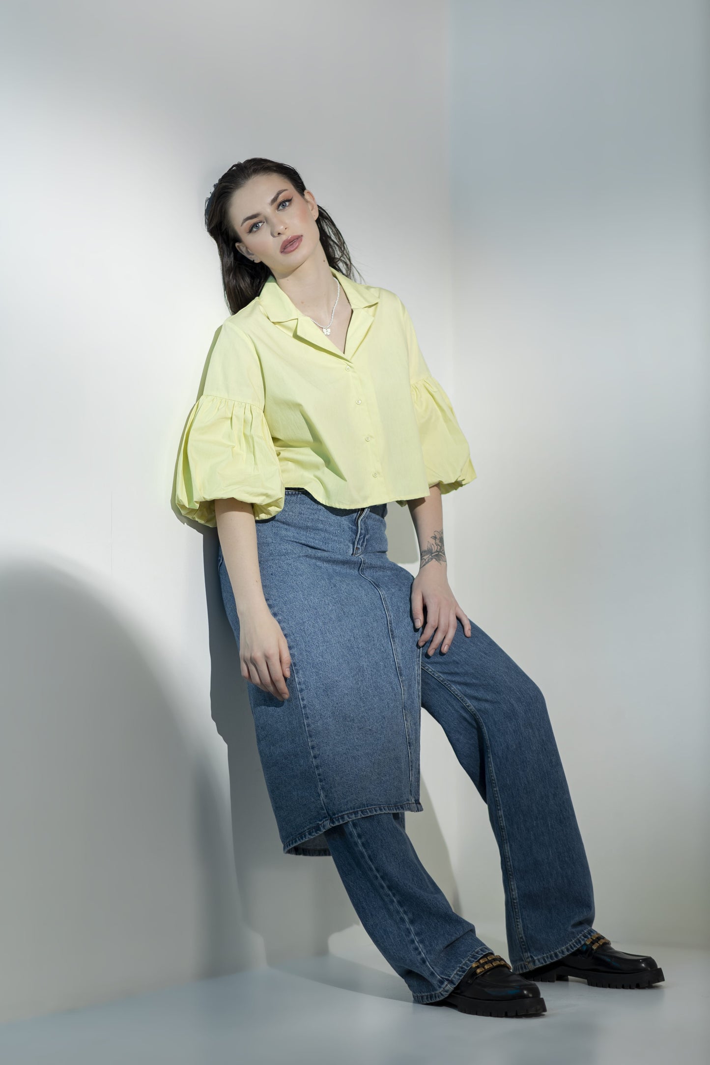 ZESTY YELLOW SHIRT...