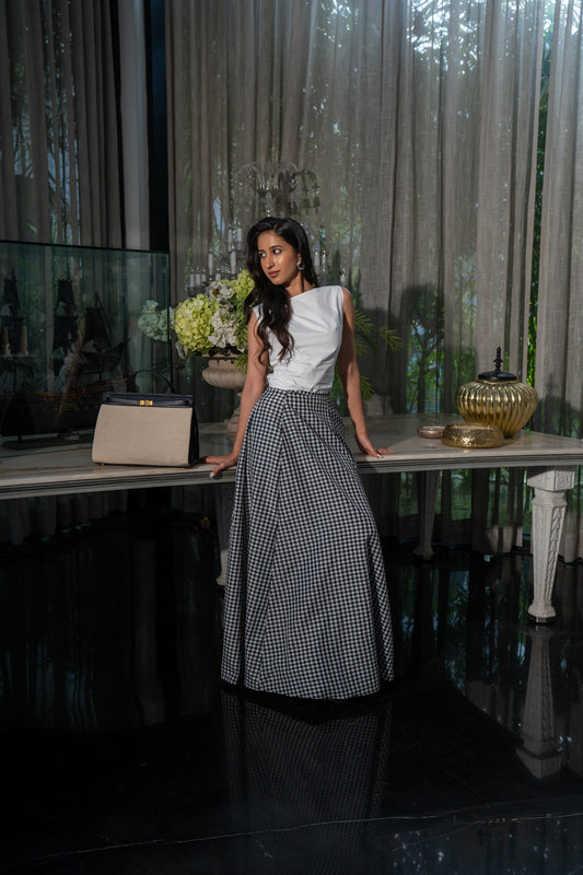 Gingham Skirt
