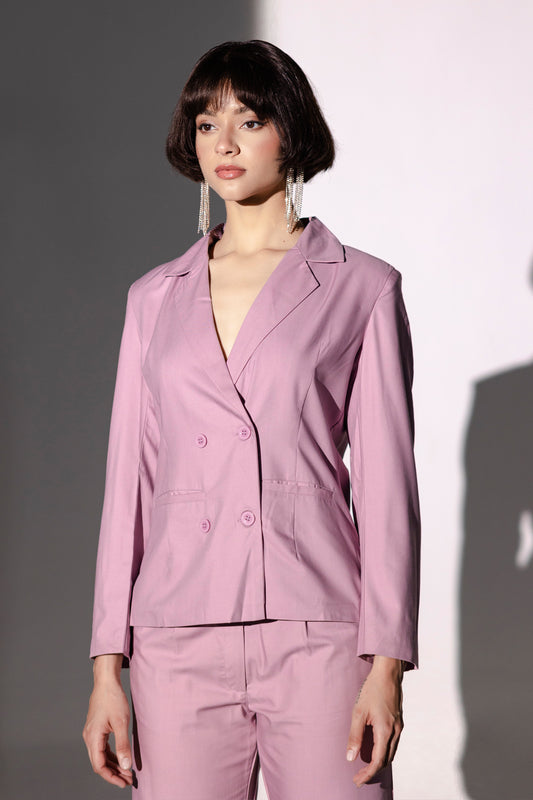 Lilac Power Suit
