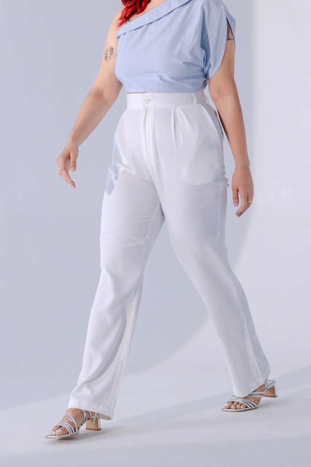 White Soft Pants...