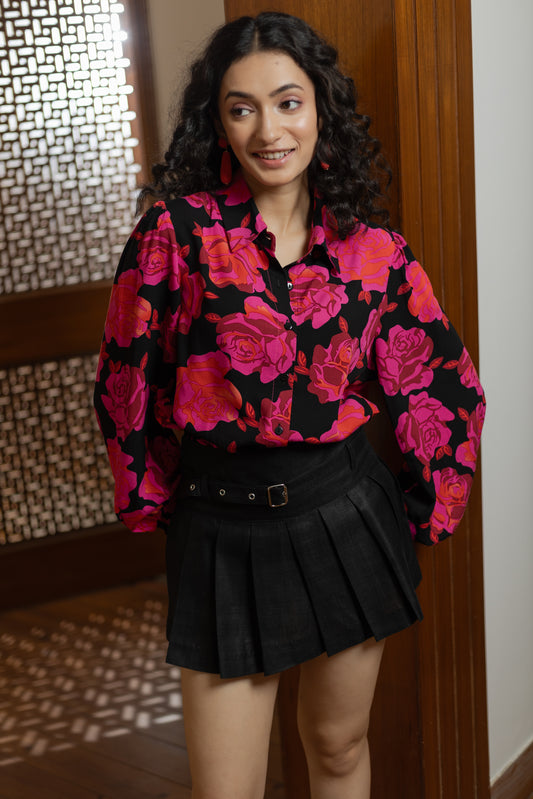 Black Rose Shirt