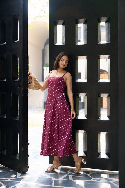 Sofia Dress - Raspberry Pink