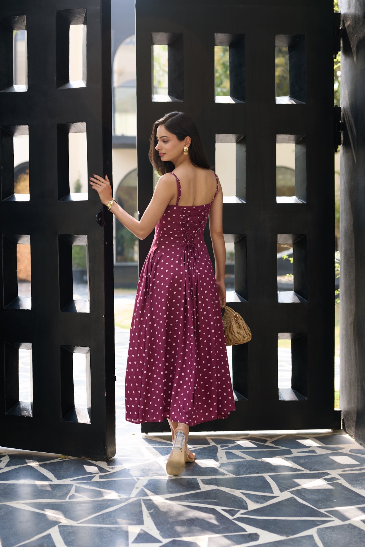 Sofia Dress - Raspberry Pink