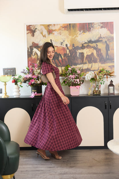 Sera Check Dress