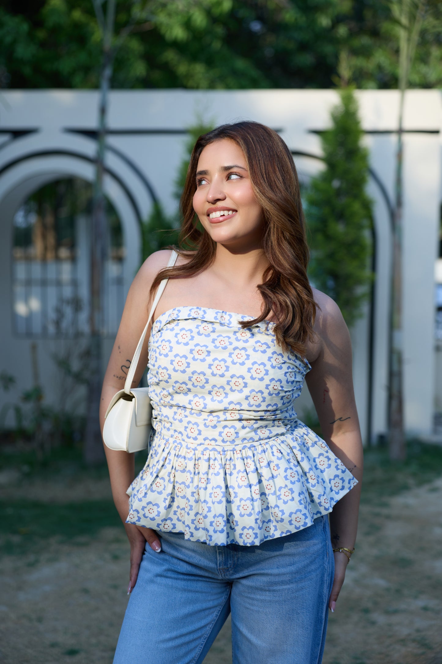 Bluebell Peplum Top