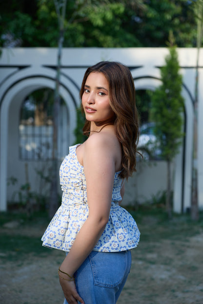 Bluebell Peplum Top