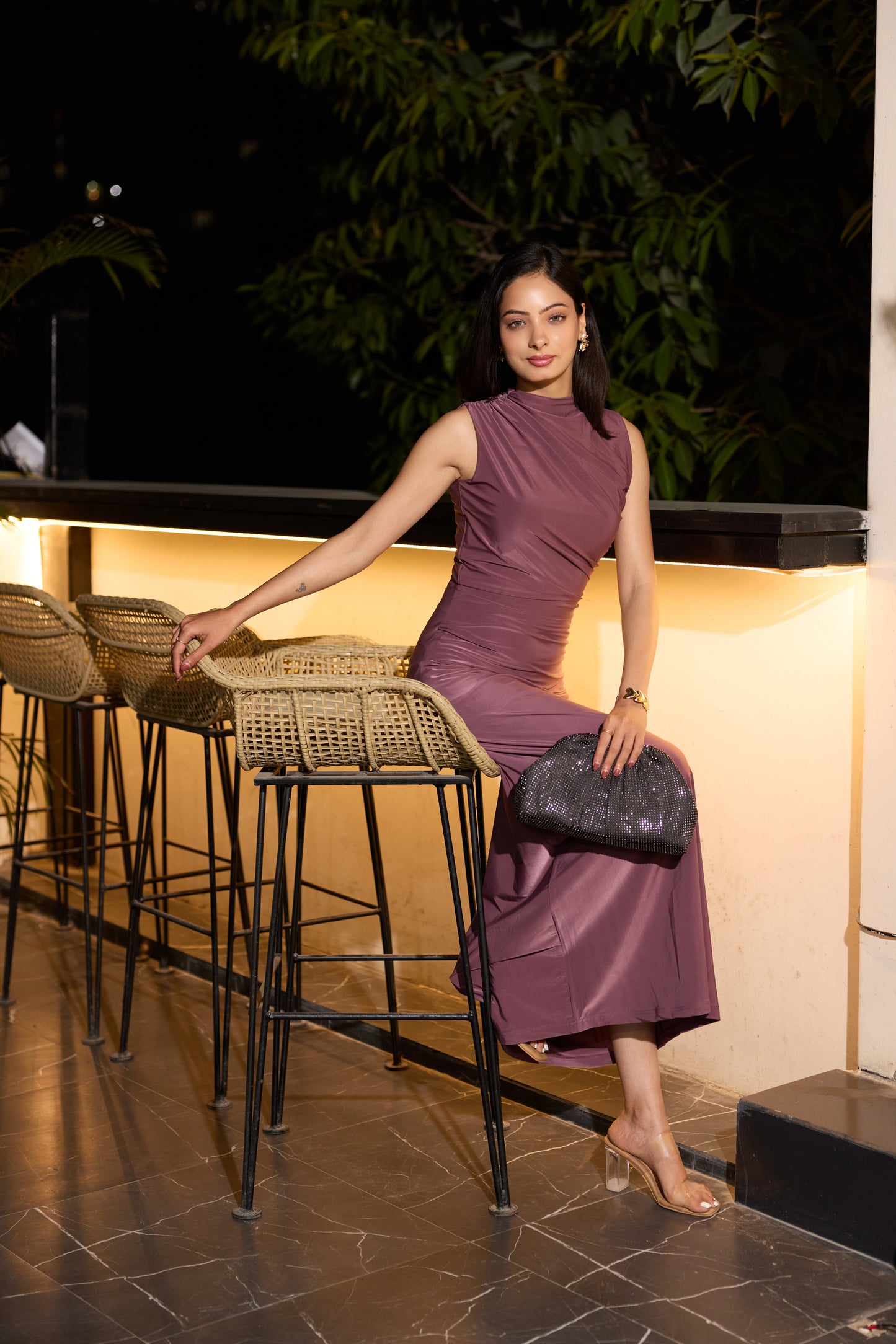 Rumi Dress - Mulberry