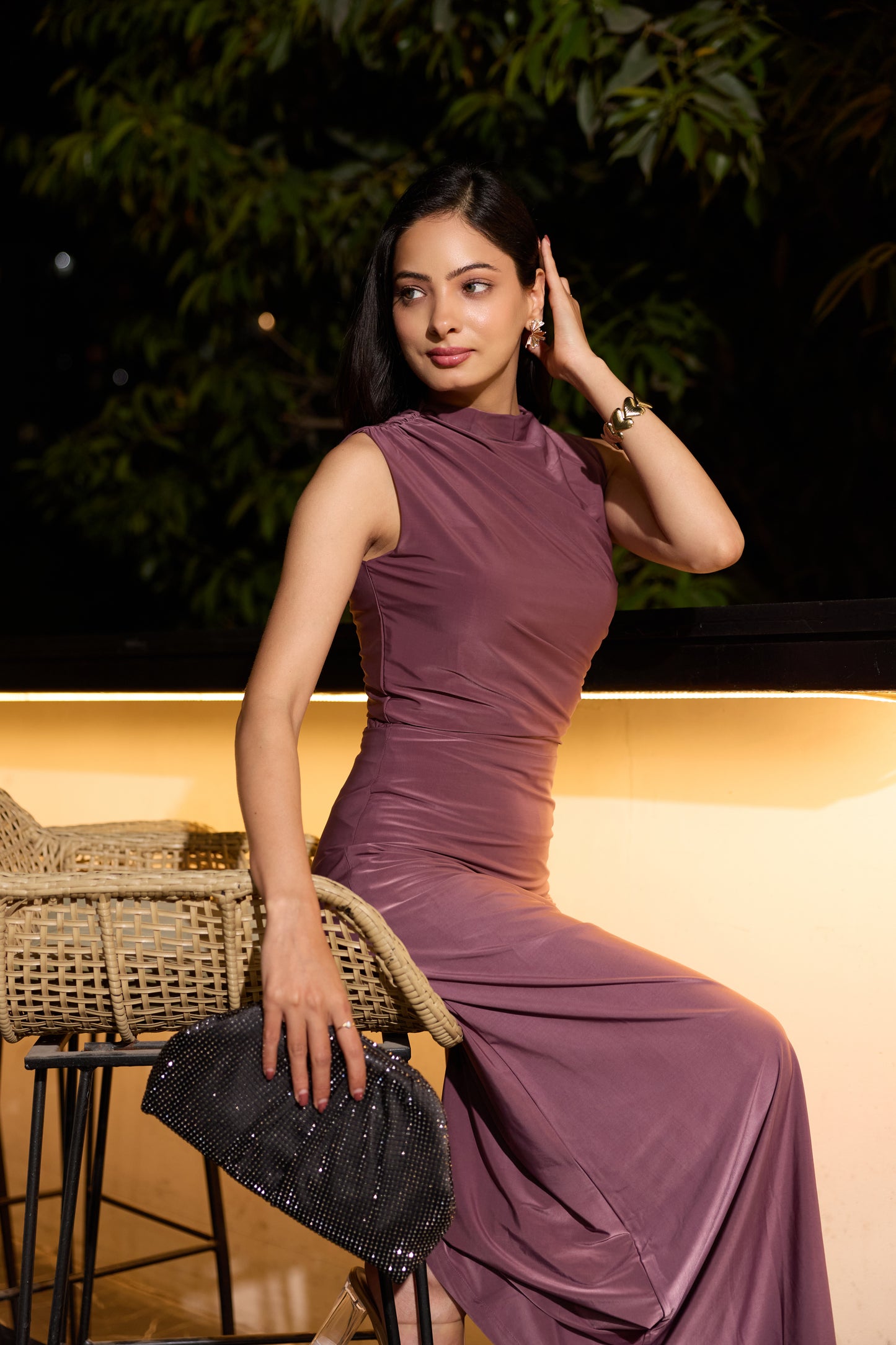 Rumi Dress - Mulberry